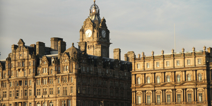 Edinburgh's grand Balmoral Hotel